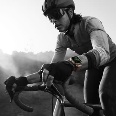 Apple Watch Ultra 2 49mm GPS+CEL Titanium M/L (Blå/Sort/Trail Loop)