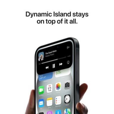 iPhone 15 Plus – 5G smarttelefon 128GB Sort