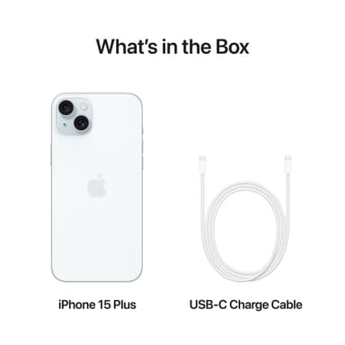iPhone 15 Plus – 5G smarttelefon 128GB Blå