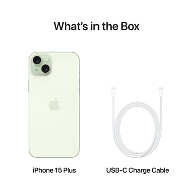 iPhone 15 Plus – 5G smarttelefon 128GB Grønn