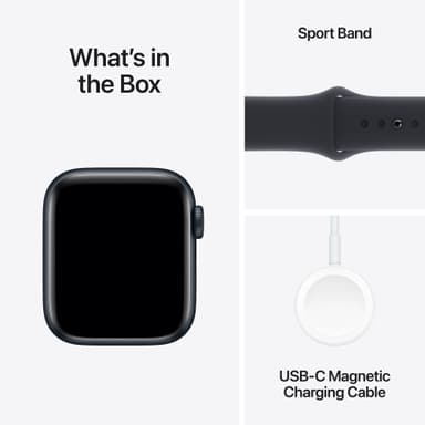 Apple Watch SE 2nd Gen 40mm LTE (Midnight Alu/Midnight sport band S/M)
