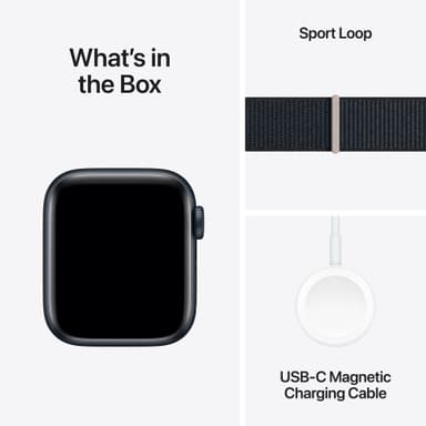 Apple Watch SE 2nd Gen 40mm GPS (Midnight Alu/Midnight sport loop)