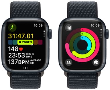 Apple Watch S9 41mm GPS+CEL (Midnight Alu/Midnight Sport Loop)