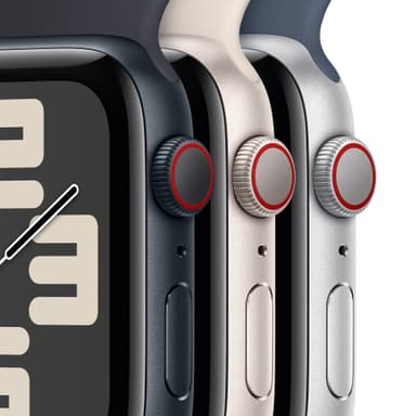 Apple Watch SE 2nd Gen (2023) 44mm LTE (Midnight Alu/Midnight sportsreim M/L)