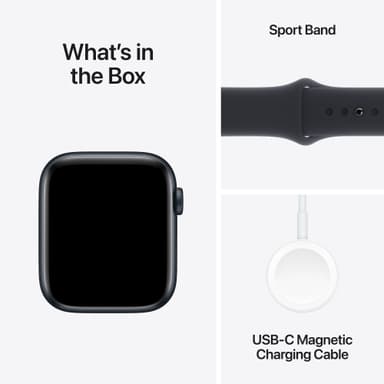 Apple Watch SE 2nd Gen (2023) 44mm LTE (Midnight Alu/Midnight sportsreim M/L)
