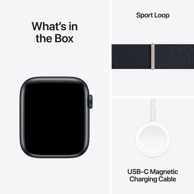 Apple Watch SE 2nd Gen 44mm LTE (Midnight Alu/Midnight sport loop)