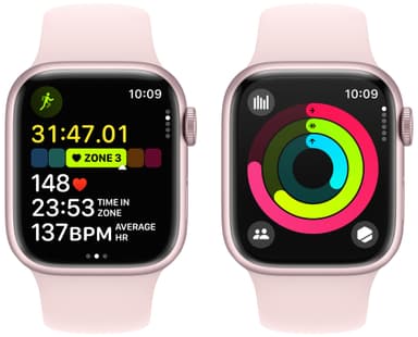 Apple Watch S9 41mm GPS+CEL (Pink Alu/Light Pink Sport Band) S/M