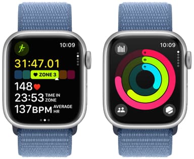 Apple Watch S9 41mm GPS (Silver Alu/Winter Blue Sport Loop)
