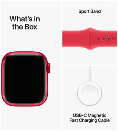 Apple Watch S9 41mm CEL (PRODUCT)RED Alu/(PRODUCT)RED Sport Band) S/M