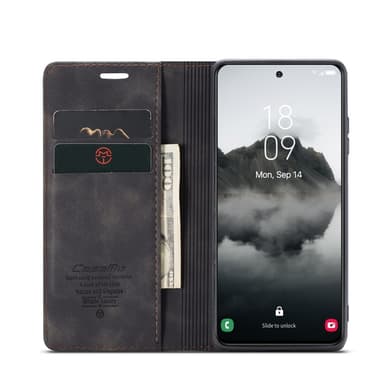 CASEME Lommebok-deksel Samsung Galaxy S24 FE - Svart