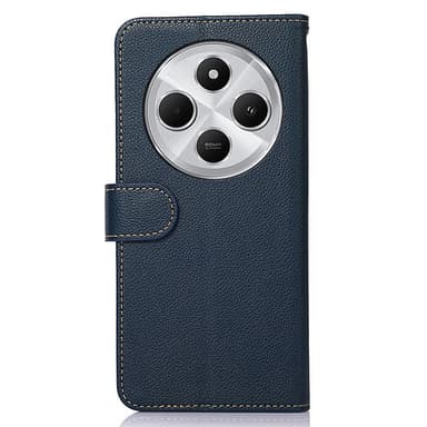 KHAZNEH Lommebok-deksel til Xiaomi Redmi 14C - Blå/Brun