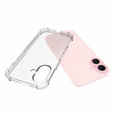 Deksel til iPhone 16 Støtabsorbert forsterket hjørne termoplastisk polyuretan