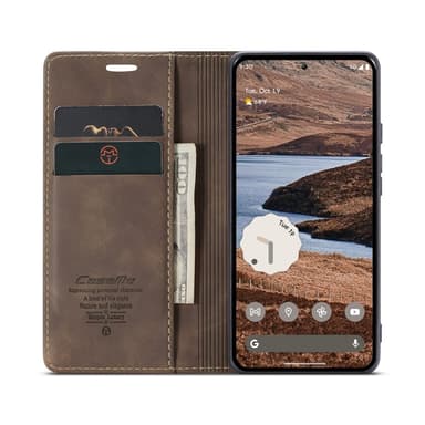 CASEME Til Google Pixel 9 Pro XL Veske Stativ Telefonveske