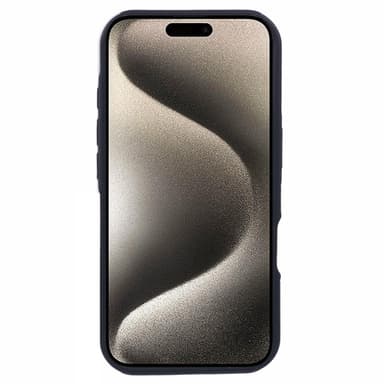 Til iPhone 16 Plus Hybrid Deksel Med Fingerring - Svart