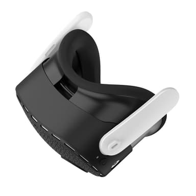 For Meta Quest 3S Beskyttelsesveske VR Hodesett Silikondeksel - Svart