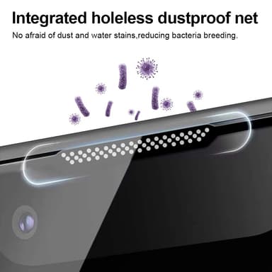 For iPhone 16 Pro Max Anti-Spy Privacy Skjermbeskytter i Herdet Glass
