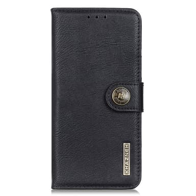 KHAZNEH til iPhone 16 Plus Lommebok-deksel - Svart