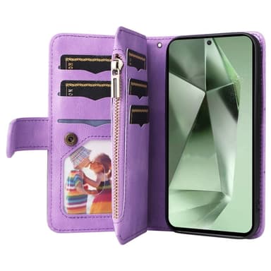 KS Lommebok-deksel til Samsung Galaxy S24 FE - Lilla