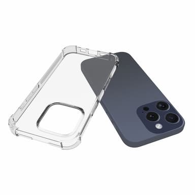 Deksel til iPhone 16 Pro Støtabsorbert forsterket hjørne termoplastisk polyuretan