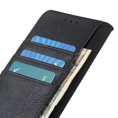 KHAZNEH til iPhone 16 Plus Lommebok-deksel - Svart