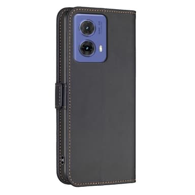 BINFEN Lommebok-deksel Motorola Moto G85 - Svart