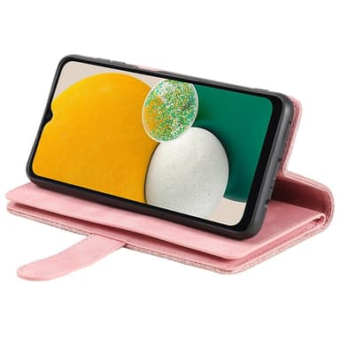 Til Samsung Galaxy A16 5G/A16 4G Deksel med Glidelås og 9 Kortspor