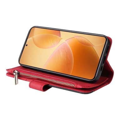 KT Lommebok-deksel til Xiaomi 14T Pro - Rød
