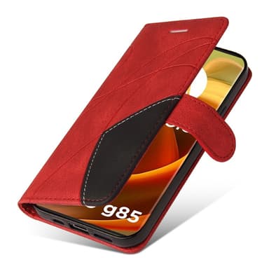 KT Lommebok-deksel til Motorola Moto G85 - Rød