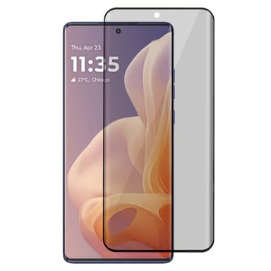 For Motorola Moto G85 5G Anti-Spy Skjermbeskytter Sidelim Herdet Glassfilm