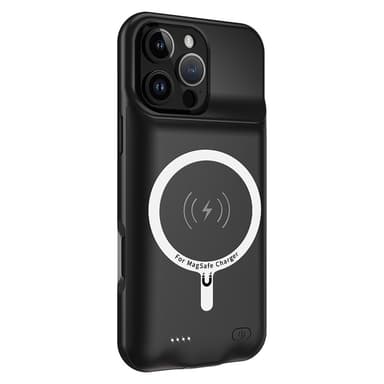 For iPhone 16 Pro bærbar laderetui 7000mAh PowerBank Kompatibel med MagSafe