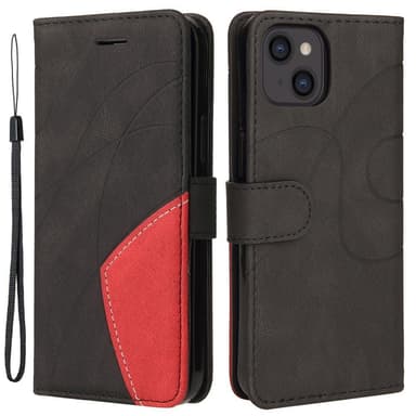 KT Lommebok-deksel til iPhone 15 - Svart