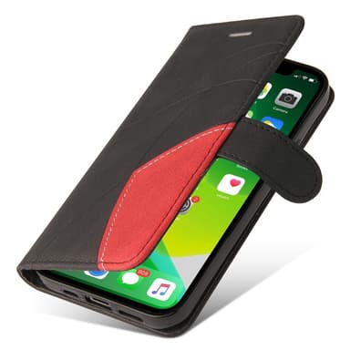 KT Lommebok-deksel til iPhone 15 - Svart