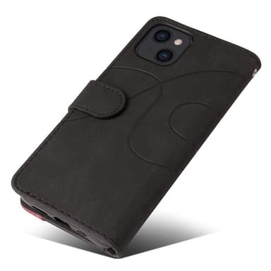 KT Lommebok-deksel til iPhone 15 - Svart
