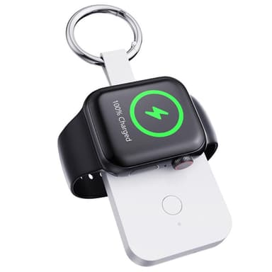 Qi trådløs strømbank til Apple Watch Ultra/Serie 8 7 SE 6 5 4 3 2
