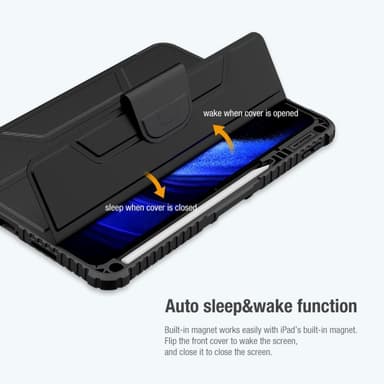 NILLKIN Xiaomi Pad 6/Pad 6 Pro Støtsikker Deksel - Svart