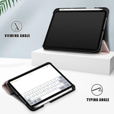 Apple iPad mini 6 (2021) Slim Fit Deksel Wake/Sleep - Rose Gull