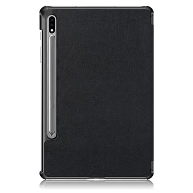 Slim Fit Dekseldeksel til Samsung Galaxy Tab S7 FE/Tab S7 Plus/Tab S8+ - Svart