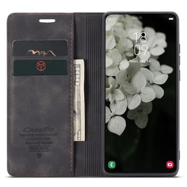 CASEME Lommebok-deksel Samsung Galaxy S22 - Svart