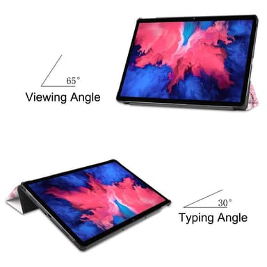 Trefoldelig veske til Lenovo Tab P11 TB-J606F/P11 Plus - Skjønnhet