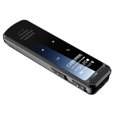 Digital stemmeopptaker 32 GB brusket lydopptaker Dobbel stemmeaktivert