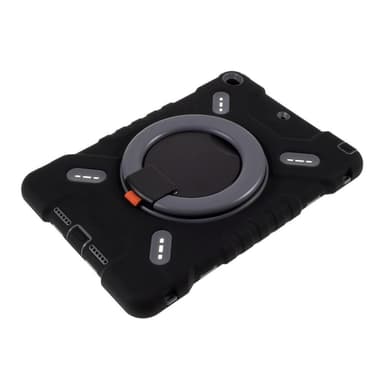 PEPKOO iPad 9.7 (2017/2018) /iPad Air Extreme Armor - Svart 360 graders svingbart stativ