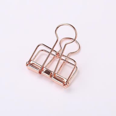 Klemmer Papirclips etc i metall 3 stk (er) Blandede farger Stor