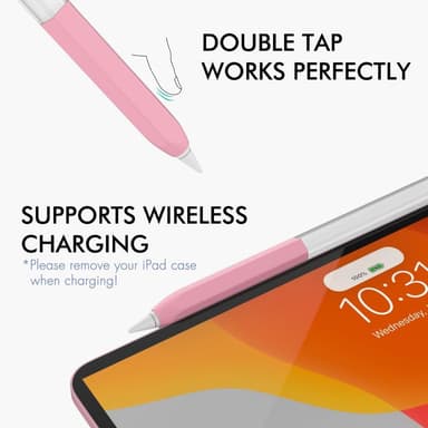 Apple Pencil (2nd Gen) AHASTYLE PT-LC05 Silikondeksel Pennedeksel