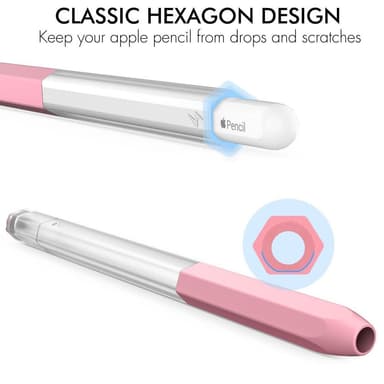 Apple Pencil (2nd Gen) AHASTYLE PT-LC05 Silikondeksel Pennedeksel