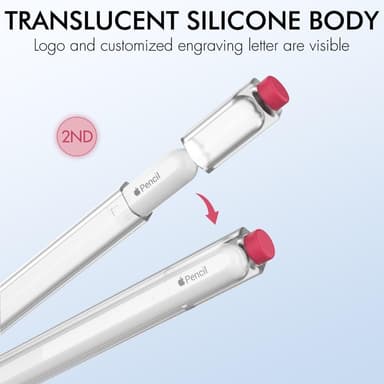 Apple Pencil (2nd Gen) AHASTYLE PT-LC05 Silikondeksel Pennedeksel