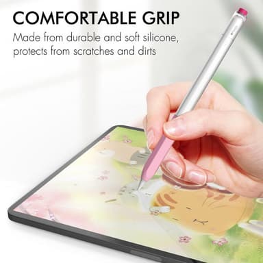 Apple Pencil (2nd Gen) AHASTYLE PT-LC05 Silikondeksel Pennedeksel