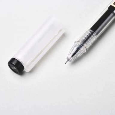 0,35 mm gelpennerullekulepenner Studenteksamen - Svart 3 PCS