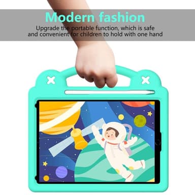 Apple iPad 10.2 2021 2020 2019 EVA Foam Stativdeksel - Grønn