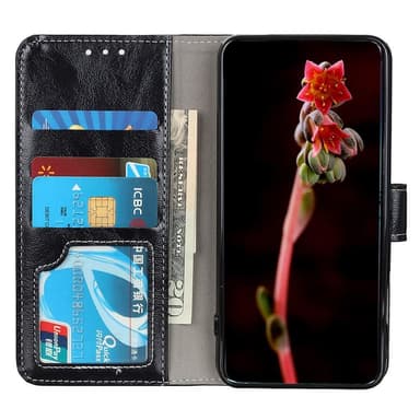 Asus ROG Phone 5/Ultimate/Pro Lommebok-deksel Svart