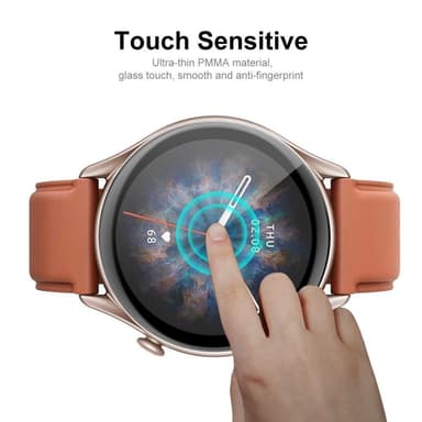 ENKAY 2stk/sett skjermbeskytter til Huami Amazfit GTR 3 Pro